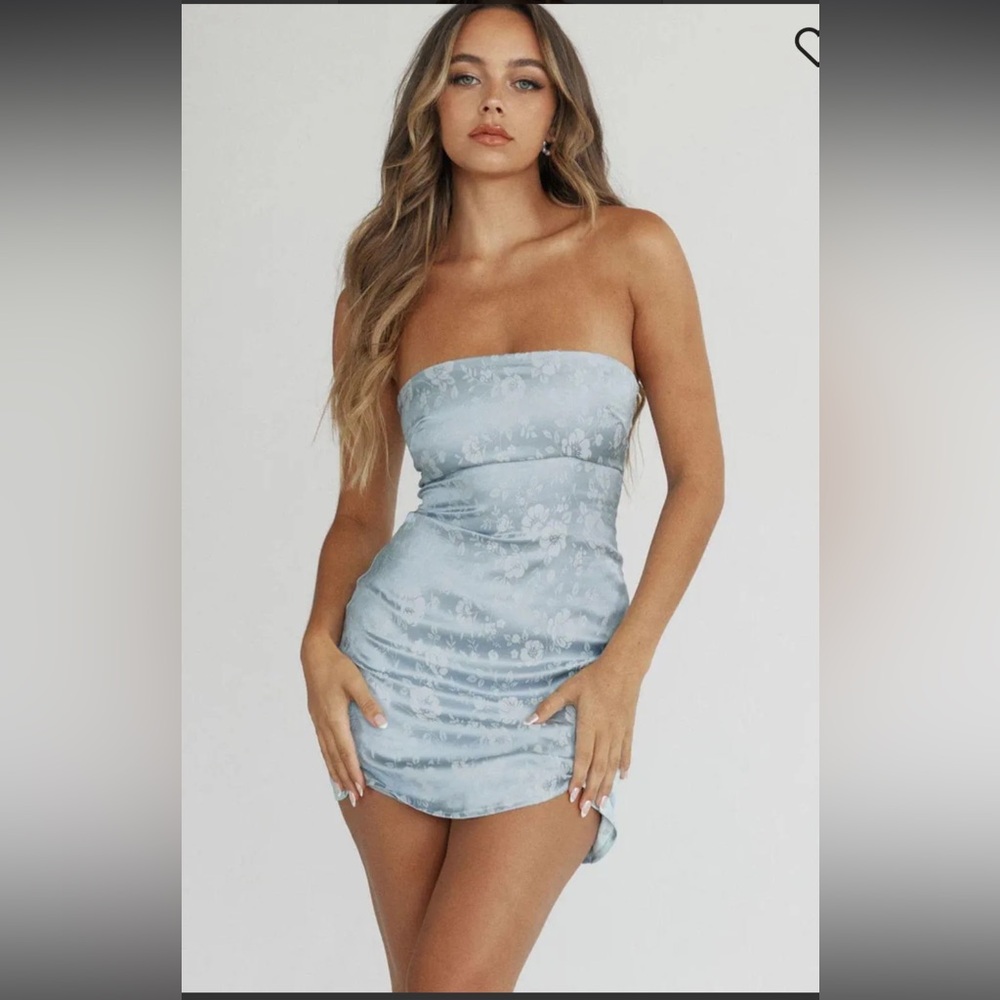 PRINCESS POLLY strapless mini dress